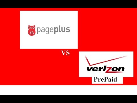 PagePlus vs Verizon Prepaid Cell Service PagePlus vs Verizon Prepaid Cell Service