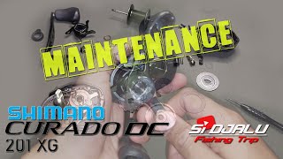 Service Reel - Bongkar Reel BC Shimano Curado  DC 201 XG || Si DJALU