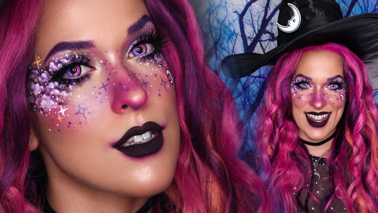 Glam Witch Makeup For Halloween Makeupview Co