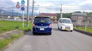 6月29日☁☔　錦町～相良村柳瀬並木野地区の風景　音声案内しています　忙しく説明出来ません