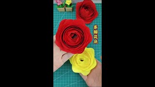 Prepare a flower in advance for teacher's day to send teachers ~# handmade diy# parent-child handma