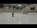 bow view ringette goaltending breakaways