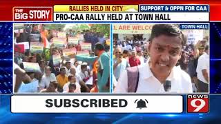 Pro-CAA rally held at Town Hall