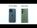 iPhone 15 Pro Max vs Samsung S23 Ultra | SPEED TEST