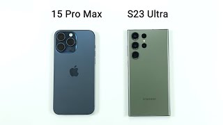 iPhone 15 Pro Max vs Samsung S23 Ultra | SPEED TEST