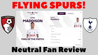 SPURS TO WIN THE LEAGUE? NEUTRAL FAN REVIEW | BOURNEMOUTH 0-2 TOTTENHAM