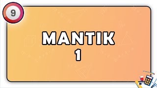 Mantık 1 | 9.Sınıf Matematik | #9.sınıf #matematik