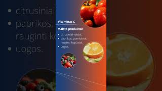 LIREMA I vitaminų svarba akių sveikatai