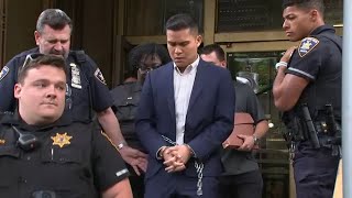 NYPD officer leaves courthouse, charged with attempted murder in NJ road rage incident