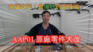 來爆改吧！會爆肝的那種！AAP01原廠零件大改