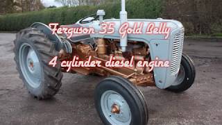 Restored Ferguson 35 Gold Belly