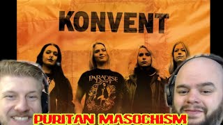 Metal from Copenhagen  | KONVENT - Puritan Masochism | Metalheads Reaction