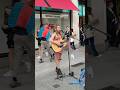 Busking in the famous Grafton street, Dublin🎸#ireland #youtubeshorts #busker #shortsvideo #shorts