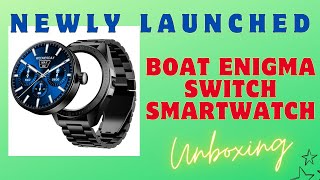 Boat Enigma Switch Smartwatch Unboxing ♥️ #unboxing #review #tech #technology #smartwatch #flipkart