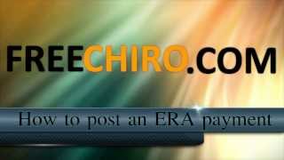 How to post ERA payments