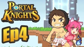 傳送門騎士【Portal Knights】EP 4 前往地下城【老頭｜娜娜喵】