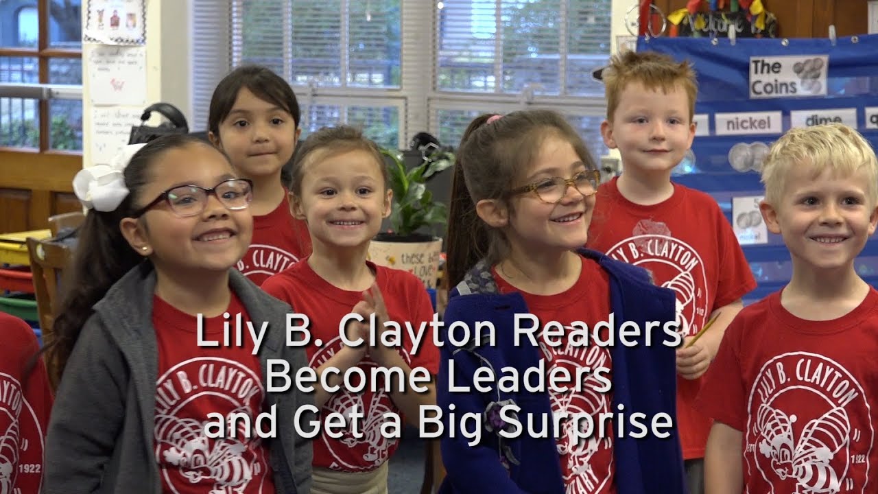 FWISD Lily B. Clayton Readers Become Leaders And Get A Big Surprise ...