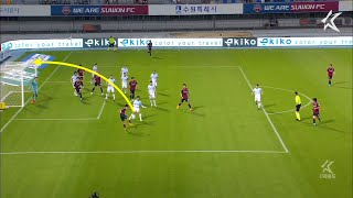 원샷원킬❗️'최고의 결정력' 수원FC 이승우 원더골 ⚽️