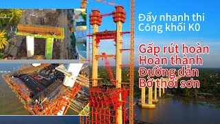 Cầu Rạch Miễu 2 ngày 2/7/2024 Cập Nhật những hình ảnh thi công mới nhất