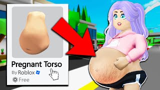 HOW get a PREGNANT AVATAR in Roblox