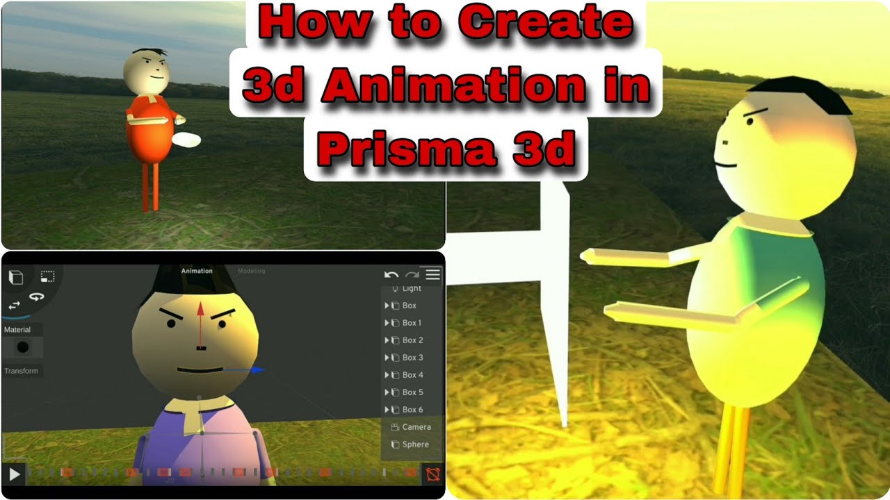 How To Create 3d Animation In Prisma 3d Knstechnology Youtube