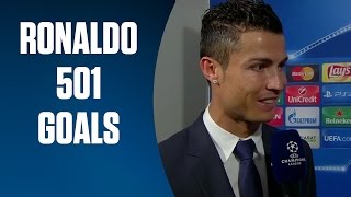 Cristiano Ronaldo 501 career goals | BT Sport