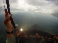 7月の天峰山フライト　paragliding at tenpo in july.