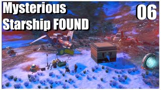 I EXPLORE a Mysterious Abandoned STARSHIP on Uncharted Planet