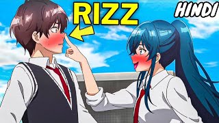 Disgusting Lonely Gamer Becomes The Most Popular Boy At School Anime recap hindi (1)