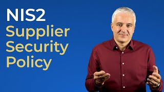 Supplier Security Policy - How to Write It? [NIS2 template overview]