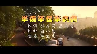 半痴半傻半疯癫-燕宝儿-主唱 KARAOKE