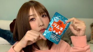 【ASMR】森永の大粒ラムネをコリッと食べます♡／Morinaga,Ramune Candy,Eating Sounds【ひびやんTV】