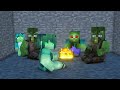 the minecraft life of steve and alex child abandonment zombie minecraft animation