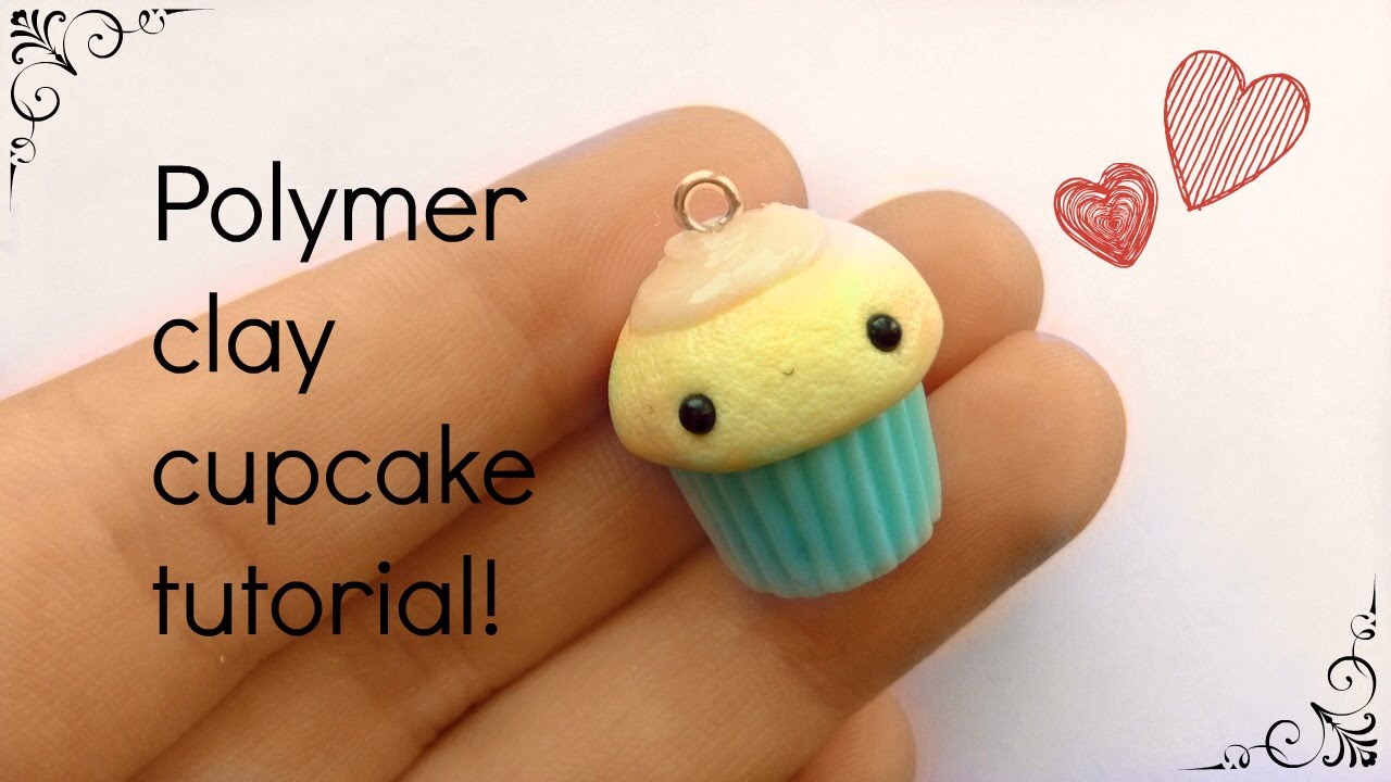 Polymer Clay Cupcake Tutorialрџњё Youtube