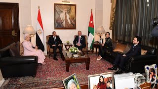 تقرير عن نشاط السيد الرئيس عبد الفتاح السيسي خلال لقاء سيادته العاهل الأردني بالعاصمة الأردنية عمان
