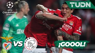 ¡Empata Benfica! Yaremchuk anota | Benfica 2-2 Ajax | UEFA Champions League 2022 - Octavos | TUDN