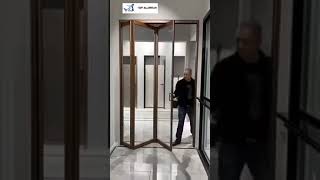 Two way extremely narrow folding door（Top Aluminum Co.,LTD）