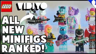 Ranking ALL The NEW LEGO VIDIYO Minifigures From BEST To WORST!