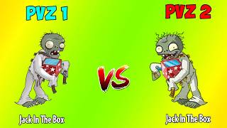 Difference of All Zombies in PVZ 1 vs PVZ 2 Battlez - Which Version Will Win?