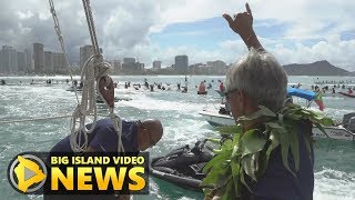 Hokulea Homecoming: Nainoa Thompson's Return Speech (Jun 17, 2017)