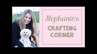 How To Make A Thanks Card Stephanie's Crafting Corner #24