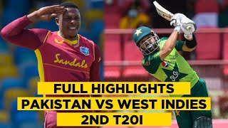 Pakistan vs West Indies | 2nd T20I Full Highlights | PCB | MA2E