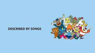 PaRappa characters described by songs