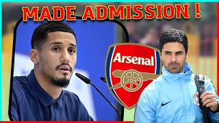 EXCLUSIVE! ARSENAL PLAYER MADE ADMISSION ! SEE NOW ! ARSENAL NEWS TODAY