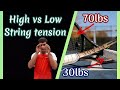 High vs Low tension - Alex Tennis