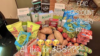 Epic Discount Grocery Haul | $145 Of Groceries For $58!!