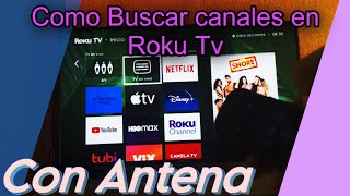 Como buscar Canales locales Con tu Roku Tv (TUTORIAL FÁCIL Y SENCILLO) ✅