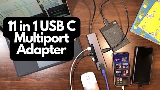 Lemorele 11 IN 1 USB C Hub Multiport Adapter | Unboxing and Review