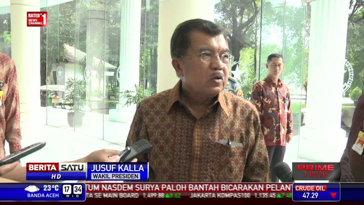 Inilah Tanggapan JK Terkait Polemik Budi Gunawan - YouTube