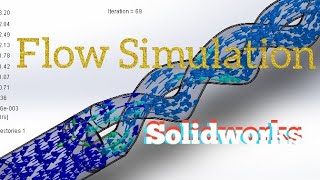 Solidworks Flow Simulation วิเคราะห์การไหลในท่อ